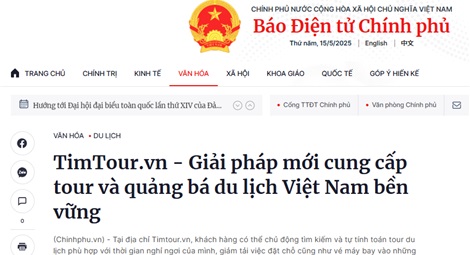 Giải pháp mới cung cấp tour và quảng bá du lịch Việt Nam bền vững
